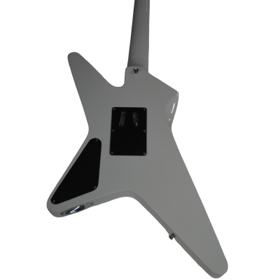 Custom Obsidian Crying Star Electric Guitar Pearl White Syu Floyd Rose Tremolo - Image 9