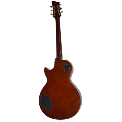Custom Topaz Ronnie Wood CS24PF Natural Mosaic Pearl And Blue Green Abalone Guitar - Image 7