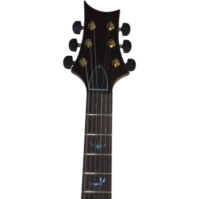 Custom Monarch Rainbow Fade Prism Al Di Meola Quilted Maple Top Electric Guitar - Image 5