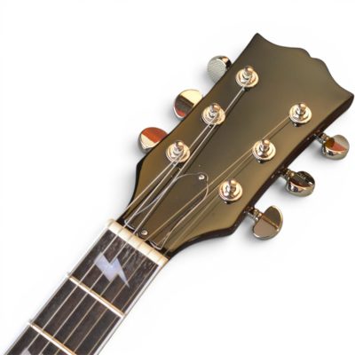 Custom Crown SG Angus Cherry Batwing Pickguard Guitar - Image 4