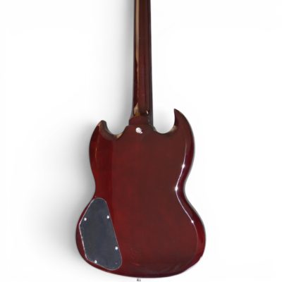 Custom Crown SG Angus Cherry Batwing Pickguard Guitar - Image 7