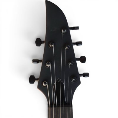 Custom Onyx Duvell Elite Natural Satin Eye Poplar 7 String Guitar - Image 3