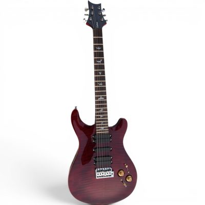 Custom Monarch 513 Wine Red Santana Flamed Maple Top Electric Guitar 5 Pickups - Image 2