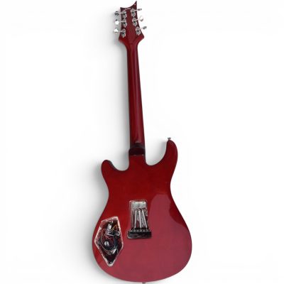 Custom Monarch 513 Wine Red Santana Flamed Maple Top Electric Guitar 5 Pickups - Image 12