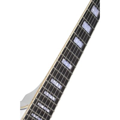 Custom Sovereign Falcon White 6120 Fhole Hollow Body Guitar Bigsby Tremolo - Image 4