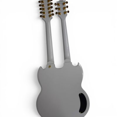 Custom Crown SG Don Felder White Double Neck 12 6 String EDS1275 Electric Guitar - Image 12