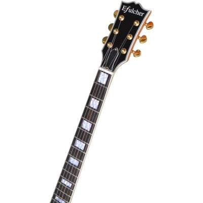 Custom Crown ES335 Vintage Natural Flamed Maple Top 6 String Electric Guitar - Image 4