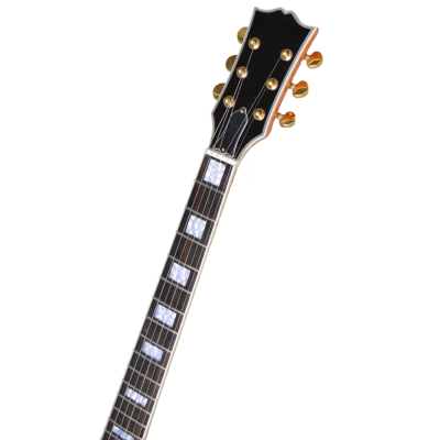Custom Crown ES356 Alex Vintage Natural Fhole Tiger Maple Top Guitar - Image 4