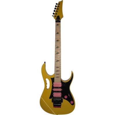 Custom Axis Vai Desert Sun Yellow Jem7 Floyd Rose Tremolo Electric Guitar - Image 2