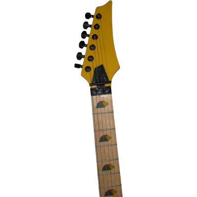 Custom Axis Vai Desert Sun Yellow Jem7 Floyd Rose Tremolo Electric Guitar - Image 3