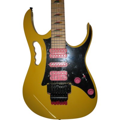 Custom Axis Vai Desert Sun Yellow Jem7 Floyd Rose Tremolo Electric Guitar