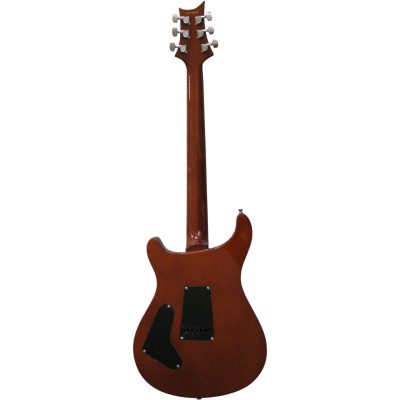 Custom Monarch Santana Brown Flamed Maple Top Finish Electric Guitar 24 Frets - Image 6