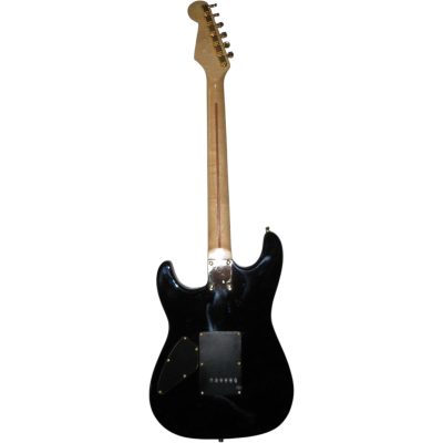 Custom Regent Marilyn Monroe Playboy Finish Graphic Black Electric Guitar - Image 6