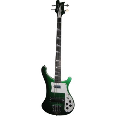 Custom Nova 4003 Metallic Green 4 String Bass - Image 2