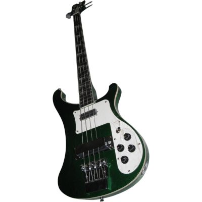 Custom Nova 4003 Metallic Green 4 String Bass - Image 5