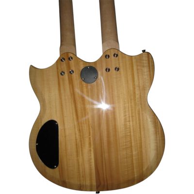 Custom Crown SG Don Felder Natural Double Neck 12 6 String EDS1275 Electric Guitar Flower Inlays - Image 9