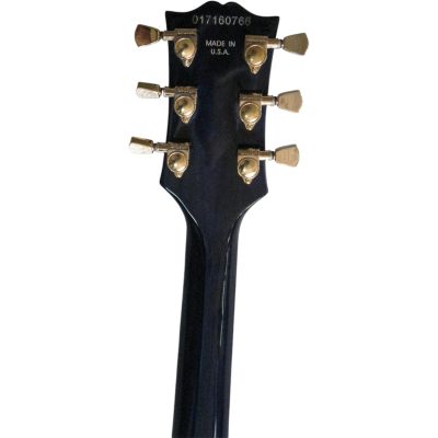 Custom Crown Supreme Trans Blue Flamed Maple Top Electric Guitar - Image 8