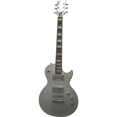 Custom Obsidian Deluxe Silverdust Sparkle EC1000 Eclipse Electric Guitar