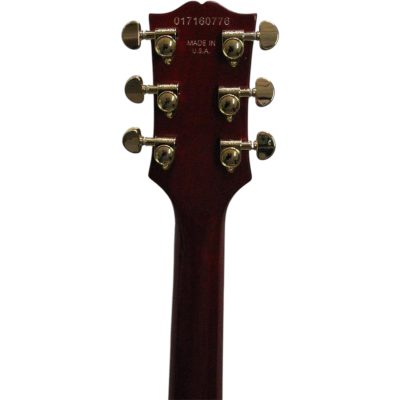 Custom Crown ES335 BB King Lucille Transparent Red Electric Guitar - Image 8