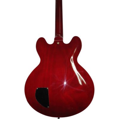 Custom Crown ES335 BB King Lucille Transparent Red Electric Guitar - Image 9