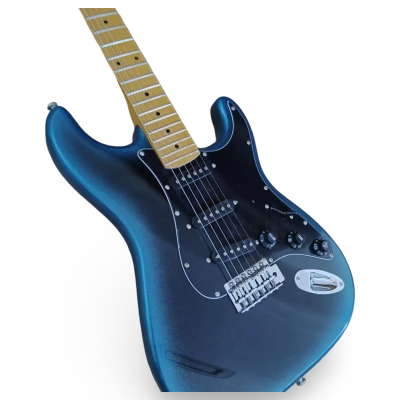 Custom Regent Dark Night 5 String Precision Bass Deep Metallic Gradient Maple Fretboard - Image 6