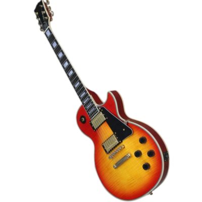 Custom Crown Standard Heritage Cherry Sunburst Flamed Maple Top Guitar - Image 2
