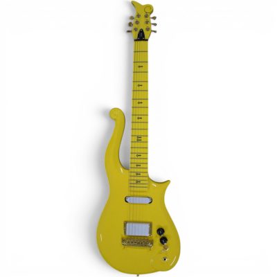Custom Ember Prince Cloud Yellow Electric Guitar Black Knobs - Image 2