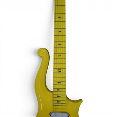 Custom Ember Prince Cloud Yellow Electric Guitar Black Knobs - Image 6