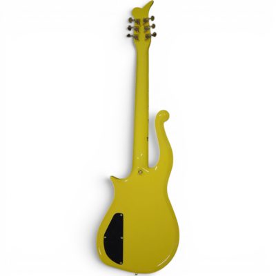 Custom Ember Prince Cloud Yellow Electric Guitar Black Knobs - Image 12