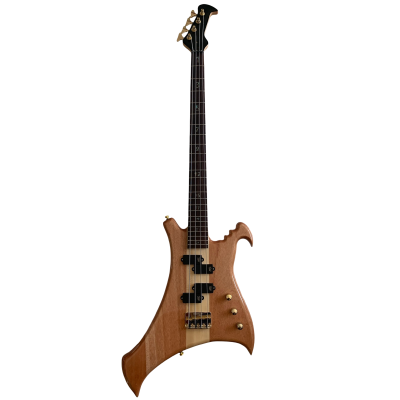 Custom Pulse Buzzard Natural Finish John Entwistle 4 String Bass - Image 2
