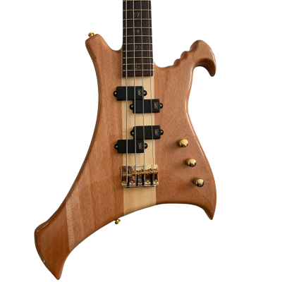 Custom Pulse Buzzard Natural Finish John Entwistle 4 String Bass