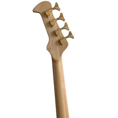 Custom Pulse Buzzard Natural Finish John Entwistle 4 String Bass - Image 6