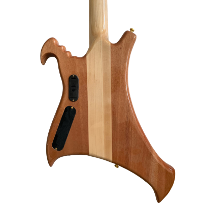Custom Pulse Buzzard Natural Finish John Entwistle 4 String Bass - Image 7