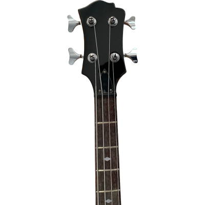 Custom Norturne Mockingbird Natural Quilted Maple Top 4 String Bass - Image 3