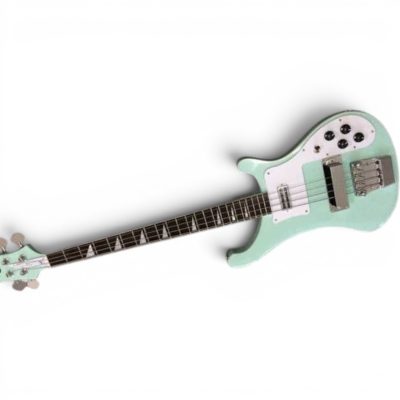 Custom Nova Sea Foam Green Chris Squire 4 String Bass - Image 2