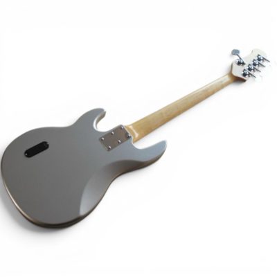 Custom Aether Sting Satin Silver 5 String 1 Pickup Bass - Image 7