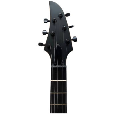 Custom Onyx Duvell Trans Graphite Matt 6 String Electric Guitar - Image 3