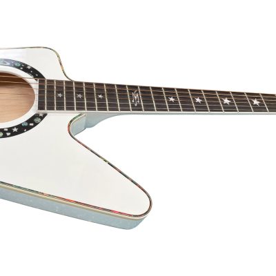 Custom Halo Abalone Bindings Matthias Jabs Alpine White Guitar EX90 - Image 6