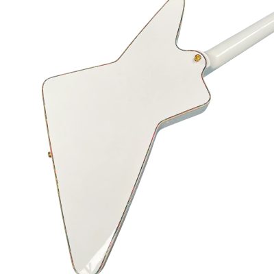Custom Halo Abalone Bindings Matthias Jabs Alpine White Guitar EX90 - Image 7