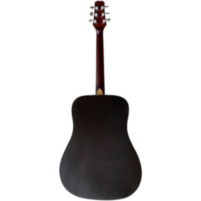 Custom Forge Jack Daniels Aged Barrel Finish Dreadnought Solid Spruce Top Acoustic Electric Guitar - Image 6