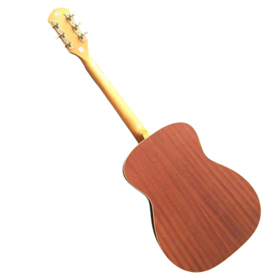 Custom Regent Natural Satin Mahogany Tim Armstrong Hellcat Acoustic Electric guitar - Image 11
