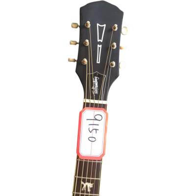 Custom Regent Natural Satin Mahogany Tim Armstrong Hellcat Acoustic Electric guitar - Image 3