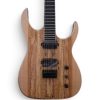 Custom Topaz Black Machine Spalted Maple 8 String Guitar