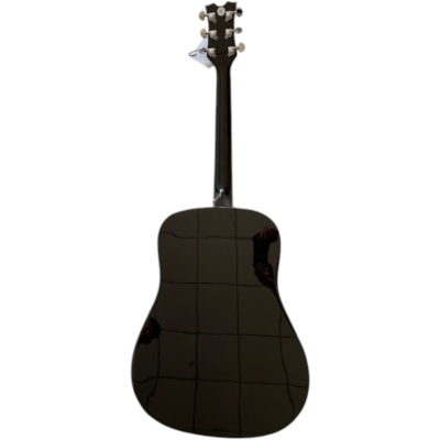 Custom Vertex Hot Rod Flames Bret Michael The Player Acoustic Guitar Dreadnought - Image 8