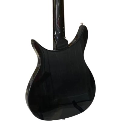 Custom Nova Jetglo Black 325 Lennon 6 String Electric Guitar - Image 6