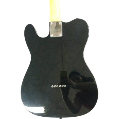 Custom Regent Springsteen Ebony Black Finish Electric Guitar - Image 2