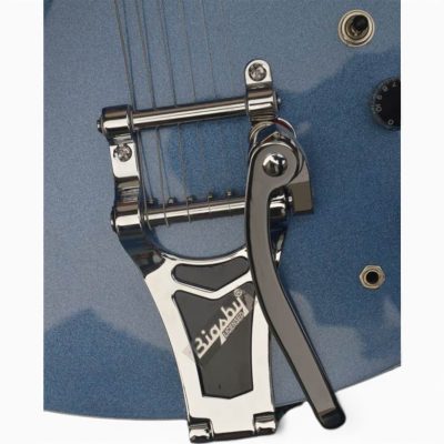 Custom Crown DG335 Dave Grohl Pelham Blue Diamond Bigsby Tremolo Guitar - Image 8