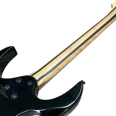 Custom Axis JEM77 Lotus Blue Floral Pattern Electric Guitar - Image 7