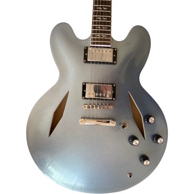 Custom Crown DG335 Dave Grohl Pelham Blue Diamond 6 String Guitar
