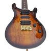 Custom Monarch Mark Black Gold Burst Finish Electric Guitar Mini Toggle Switches